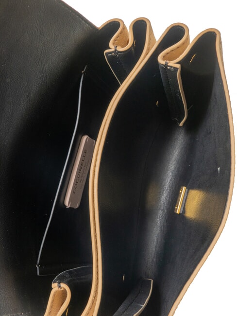 ARLETTIS PRINT Handtasche aus strukturiertem Leder getoastet - Damentaschen