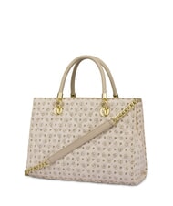 POLLINI HERITAGE MATELASSE Handtasche mit Schultergurt Elfenbein - Damentaschen - 4