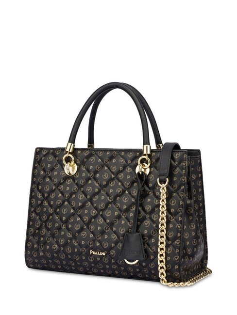 HERITAGE MATELASSE Handtasche mit Schultergurt Schwarz - Damentaschen