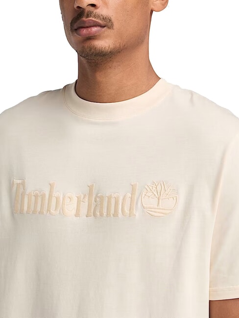 EMBROIDERY TONAL Baumwoll t-shirt wei&szlig;er Rauch - Herren-T-Shirts