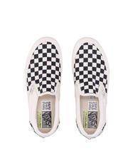 VANS UA SLIP-ON VR3 Schuhe ohne Schn&uuml;rsenkel Schachbrettmuster schwarz/Marshmallow - Schuhe Unisex - 5