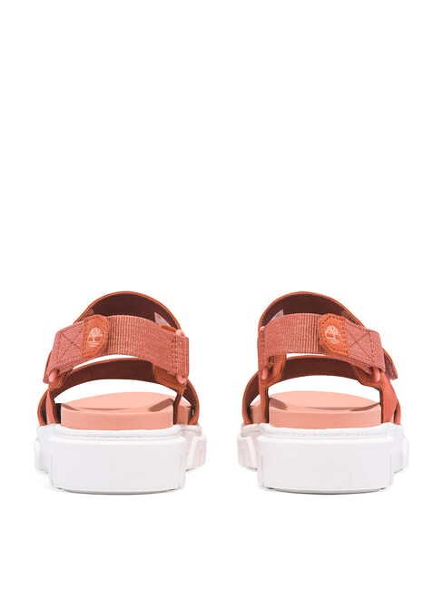 GREYFIELD Sandalen aus Leder mittelrot - Damenschuhe