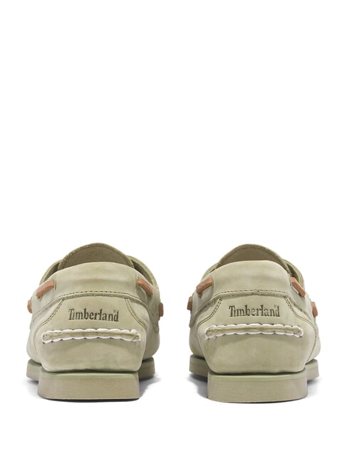 CLASSIC BOAT Bootsschuhe aus Wildleder hellgrün - Damenschuhe