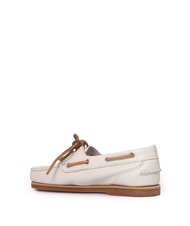 TIMBERLAND CLASSIC BOAT  Bootsschuhe aus Leder weißes Vollkorn - Damenschuhe - 3