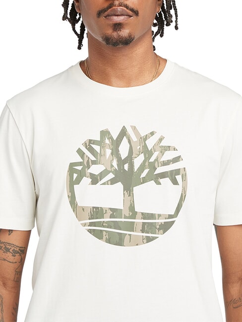 KENNEBEC RIVER TREE LOGO Baumwoll t-shirt vintage weiß - Herren-T-Shirts