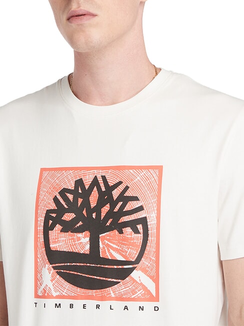 SHORT SLEEVE Baumwoll-T-Shirt vintage weiß - Herren-T-Shirts