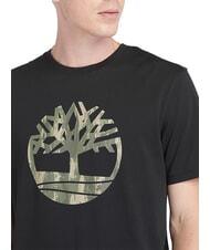 TIMBERLAND KENNEBEC RIVER TREE LOGO Baumwoll t-shirt SCHWARZ - Herren-T-Shirts - 3