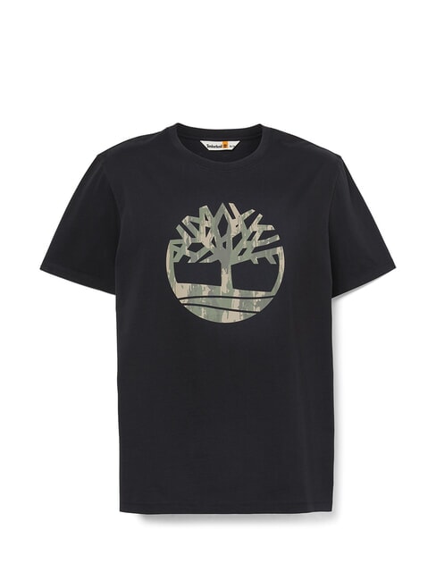 KENNEBEC RIVER TREE LOGO Baumwoll t-shirt SCHWARZ - Herren-T-Shirts