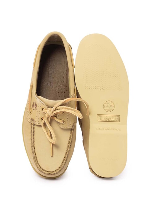 CLASSIC BOAT  Schnürschuhe aus Wildleder hell beige - Herrenschuhe