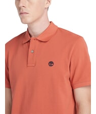 TIMBERLAND MILLERS RIVER Pique-Polo scharfe Soße - Herren-Polo-Shirts/Herren-Polo-Shirt/Herrenpoloshirt/Herrenpoloshirts - 3