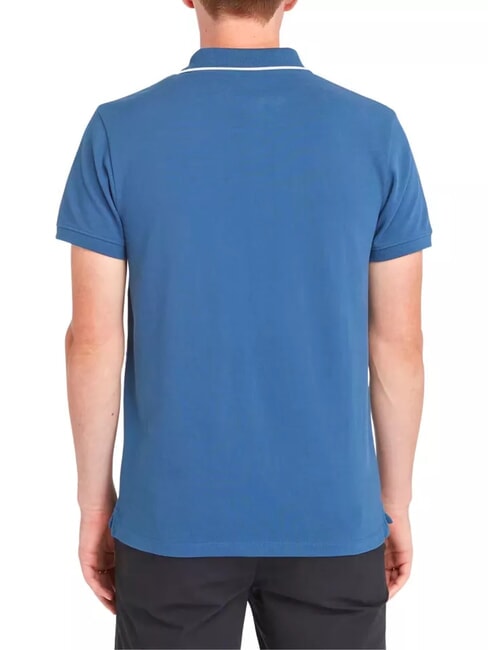 JACQUARD YD Poloshirt mit kurzen Ärmeln dunkler Jeansstoff - Herren-Polo-Shirts/Herren-Polo-Shirt/Herrenpoloshirt/Herrenpoloshirts