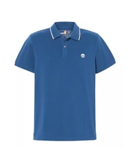 TIMBERLAND JACQUARD YD Poloshirt mit kurzen Ärmeln dunkler Jeansstoff - Herren-Polo-Shirts/Herren-Polo-Shirt/Herrenpoloshirt/Herrenpoloshirts - 4
