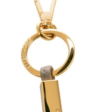 COCCINELLE ESSENTIAL Schlüsselanhänger aus Leder und Metall warmes Taupe - Schlüsselanhänger und Schlüsseletuis - 2