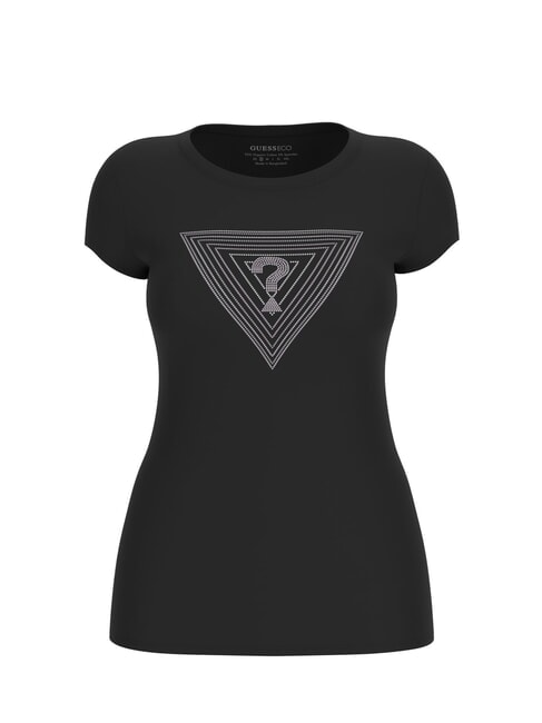 SS TRIANGLE OMBRE R3  Kurzärmeliges T-Shirt jetbla - T-Shirts und Tops für Damen