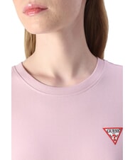 GUESS MINI TRIANGLE Schmal geschnittenes T-Shirt lila creme - T-Shirts und Tops für Damen - 3