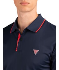 GUESS SS TECH STRETCH Kurzärmliges Poloshirt smartblue - Herren-Polo-Shirts/Herren-Polo-Shirt/Herrenpoloshirt/Herrenpoloshirts - 3