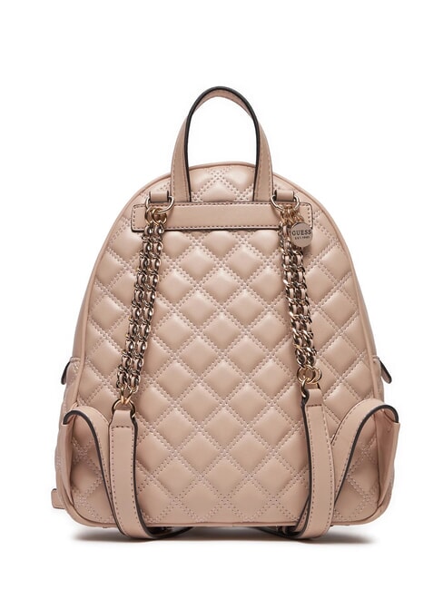 GIULLY Gesteppter Rucksack mit 2 F&auml;chern hell beige - Damentaschen