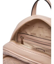 GUESS GIULLY Gesteppter Rucksack mit 2 F&auml;chern hell beige - Damentaschen - 6