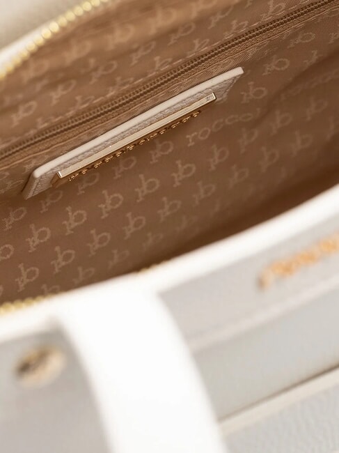 GRACE Umhängetasche mit Nieten Weiß - Damentaschen