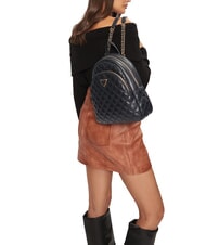 GUESS GIULLY Gesteppter Rucksack mit 2 Fächern SCHWARZ - Damentaschen - 4