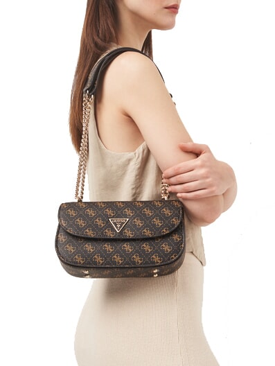 ECO ERICA Schulter-/Umhängetasche braun - Damentaschen