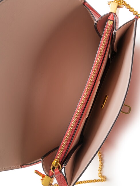 BEAT SOFT Umhängetasche aus Leder Preiselbeeren - Damentaschen