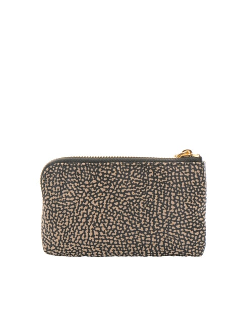 CLASSICA Münzetui mit Schlüsselring OP / NATUR / SCHWARZ - Schlüsselanhänger und Schlüsseletuis