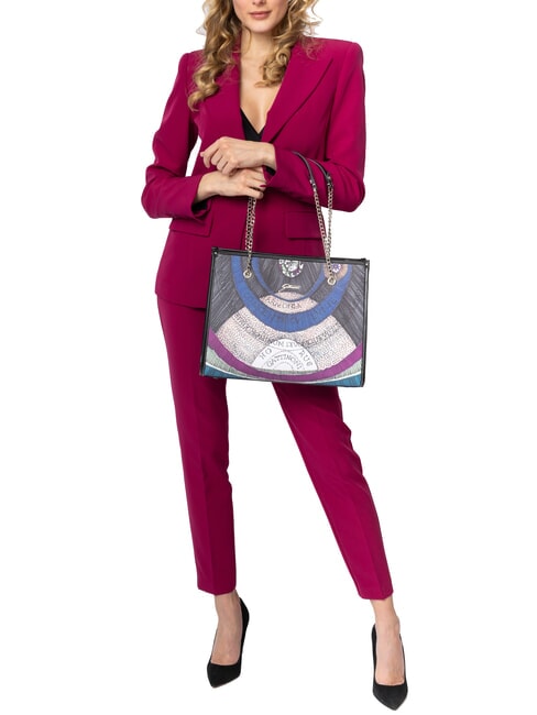 PLANETARIUM Umhängetasche mit Kettengriff nacht/schwarz - Damentaschen