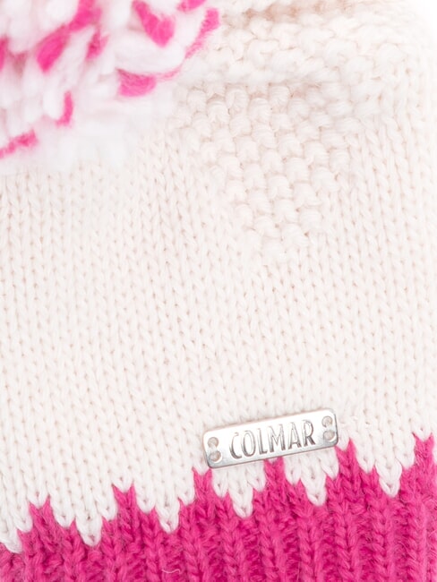 ARTHUR M&uuml;tze mit Bommel wei&szlig;e Framboise - M&uuml;tzen/H&uuml;te