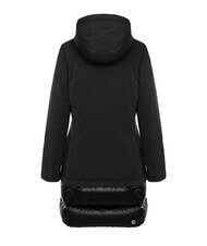 COLMAR PURENESS Daunenjacke aus zwei Materialien mit Kapuze Schwarz - Daunenjacken für Damen - 2