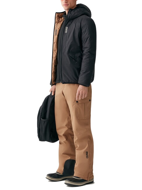 MAGNETIC Wendbare Ski-Daunenjacke schwarzes Marrakesch - Daunenjacken für Herren