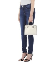 LIUJO HALONA Kleine handgefertigte Tragetasche NICHT-GERADE WEISS - Damentaschen - 5