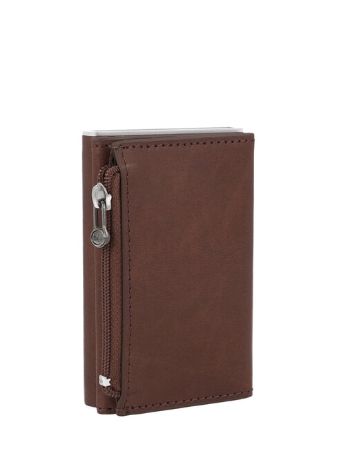 STORY  Kartenetui aus Leder Braun 14/Ruthenium Palladium - Brieftaschen Herren