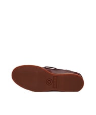 TIMBERLAND CLASSIC BOAT  Bootsschuhe aus Leder Burgunderrotes Vollkorn - Damenschuhe - 6