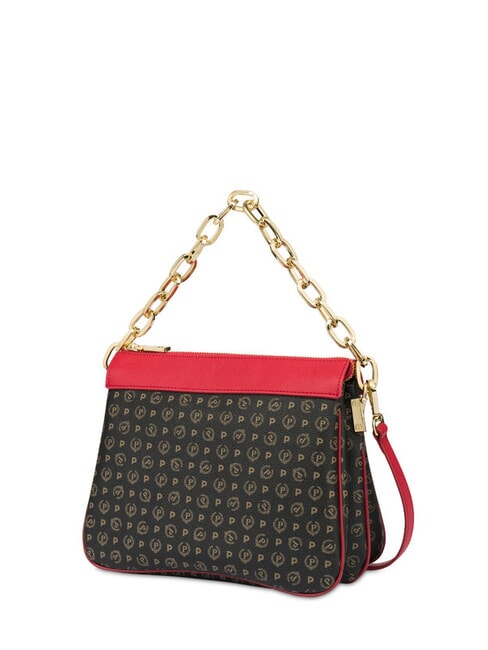 HERITAGE CLASSIC Umhängetasche mit Schultergurt schwarzer Lack - Damentaschen