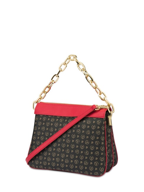 HERITAGE CLASSIC Umhängetasche mit Schultergurt schwarzer Lack - Damentaschen