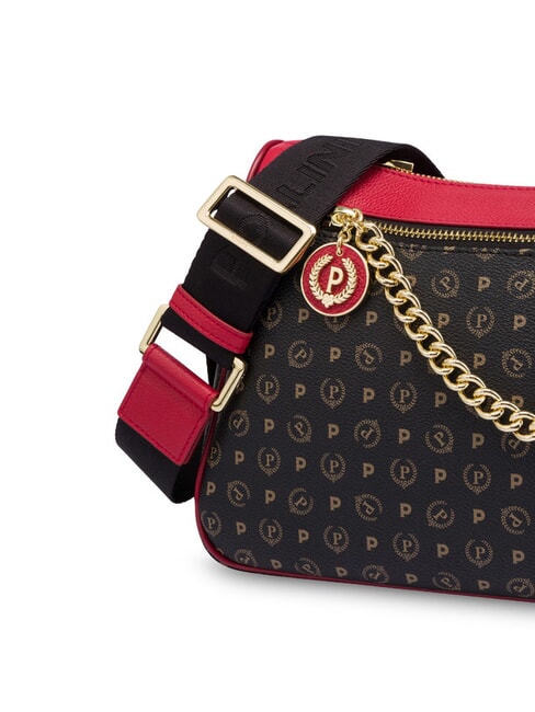 HERITAGE CLASSIC Umhängetasche schwarzer Lack - Damentaschen