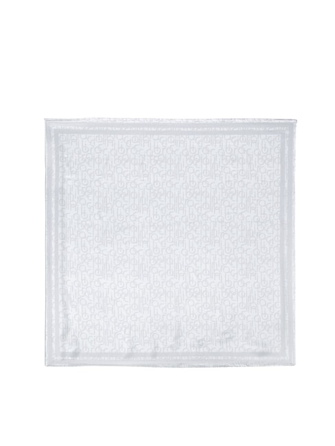 LOGO ALL OVER Bedruckter Schal Weiß - Schals