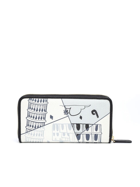 TUA CARTOLINE Italia Geldbörse mit Rundum-Reißverschluss multi - Brieftaschen Damen