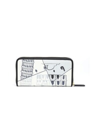 BRACCIALINI TUA CARTOLINE Italia Geldbörse mit Rundum-Reißverschluss multi - Brieftaschen Damen - 3