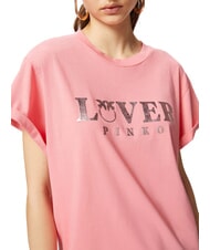 PINKO TORCETTI T-Shirt mit Print Koralle. sonnig - T-Shirts und Tops für Damen - 2
