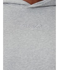 PINKO MAKAMBA Kapuzenpullover grauer Nieselregen - Sweatshirts Damen - 6