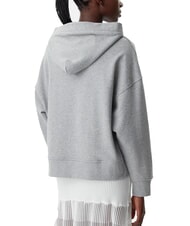 PINKO MAKAMBA Kapuzenpullover grauer Nieselregen - Sweatshirts Damen - 2