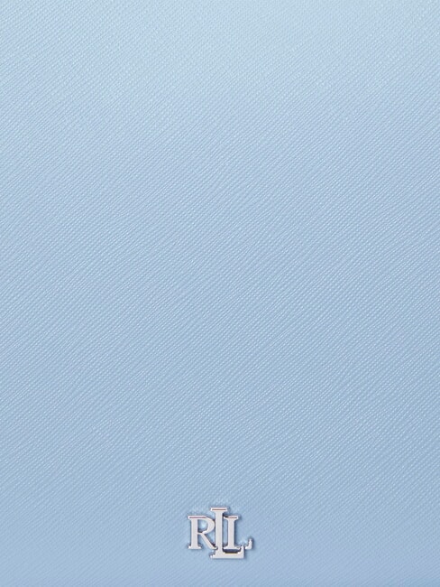 DANNI Umhängetasche, mit Schultergurt, aus Leder Himmelblau - Damentaschen