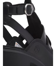 TIMBERLAND ALLINGTON Hohe Fischer-Sandale schwarzes Vollkorn - Damenschuhe - 7