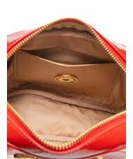 LOVE MOSCHINO CROCO PRINTED Schulterkameratasche rot - Damentaschen - 5