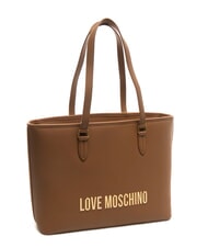 LOVE MOSCHINO BOLD LOVE Schulter-Einkaufstasche Kamel - Damentaschen - 2