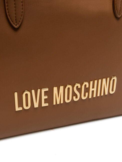 BOLD LOVE Schulter-Einkaufstasche Kamel - Damentaschen