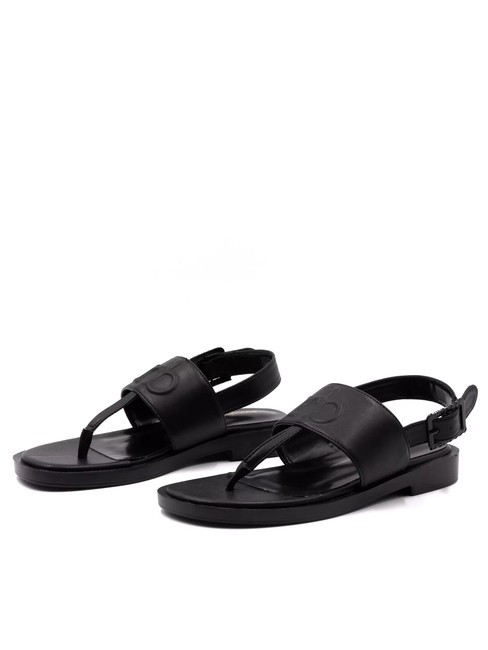 RB Slingback-Flip-Flop-Sandale Schwarz - Damenschuhe