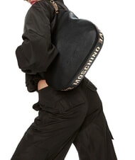 LOVE MOSCHINO SMOOTH Umhängetasche Schwarz - Damentaschen - 5